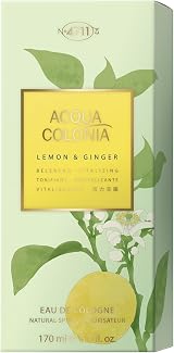 4711 Acqua Colonia Lemon Ginger Eau de Cologne Spray 170ml Unisex Citrus Spice view 3