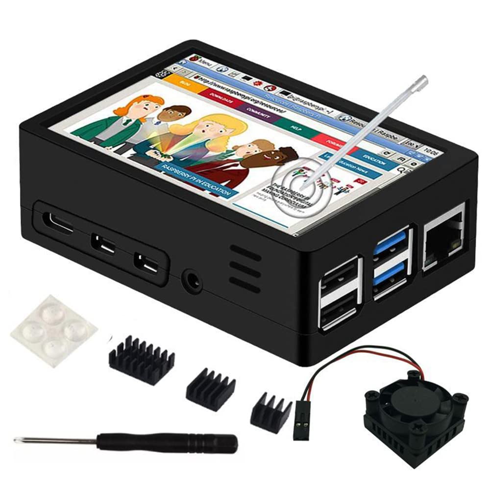 Mua YIKESHU Raspberry Pi 4 Screen with Case, Raspberry Pi Touch Screen ...
