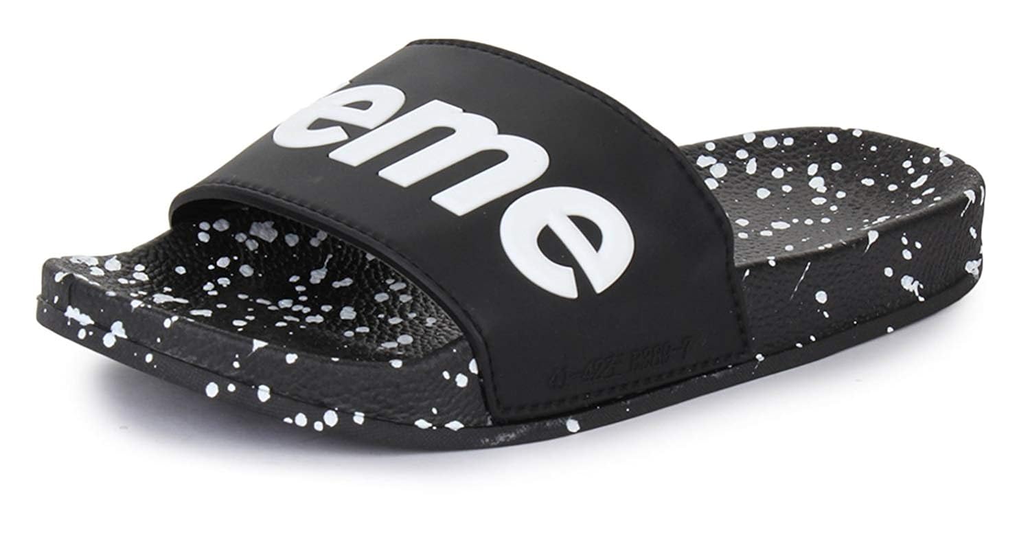 supreme flip flops amazon