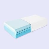 Pillow Cube Side Cube Riser Deluxe Adjustable Height Pillow 28"x14"x5" | Adjustable Height Layers, Modular AeroFoam Riser, Neck &amp; Shoulder Relief, 3", 4", or 5" Options, Removable 1" Layers