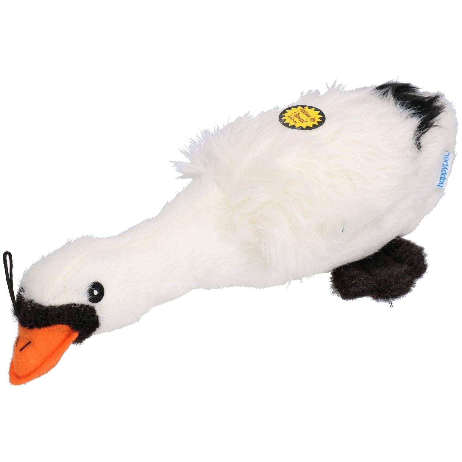 |Happy Pet Migrator Swan Plush Toy For Dogs