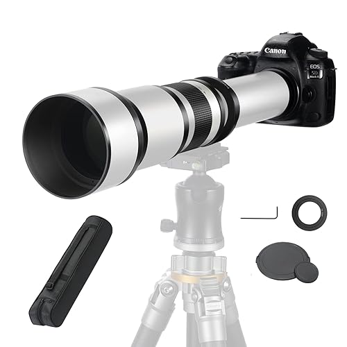 EF 650-1300mm F8 Telephoto Lens JINTU- Zoom Manual Cameras Lens