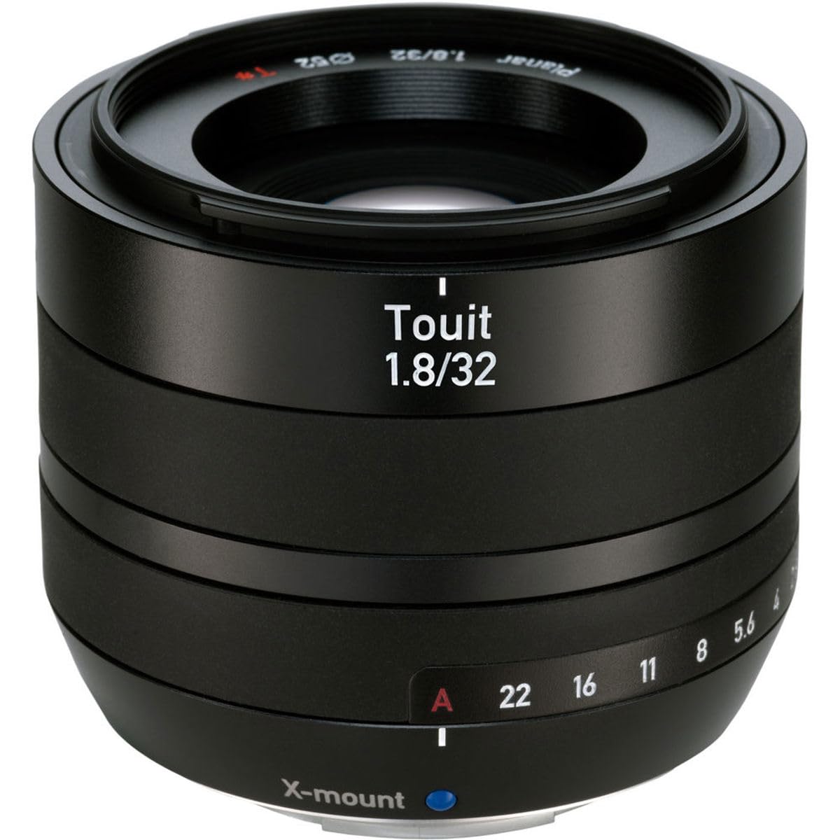 Lente de cámara ZEISS Touit 1.8/32 para cámaras sin espejo Fujifilm X-Mount, negro