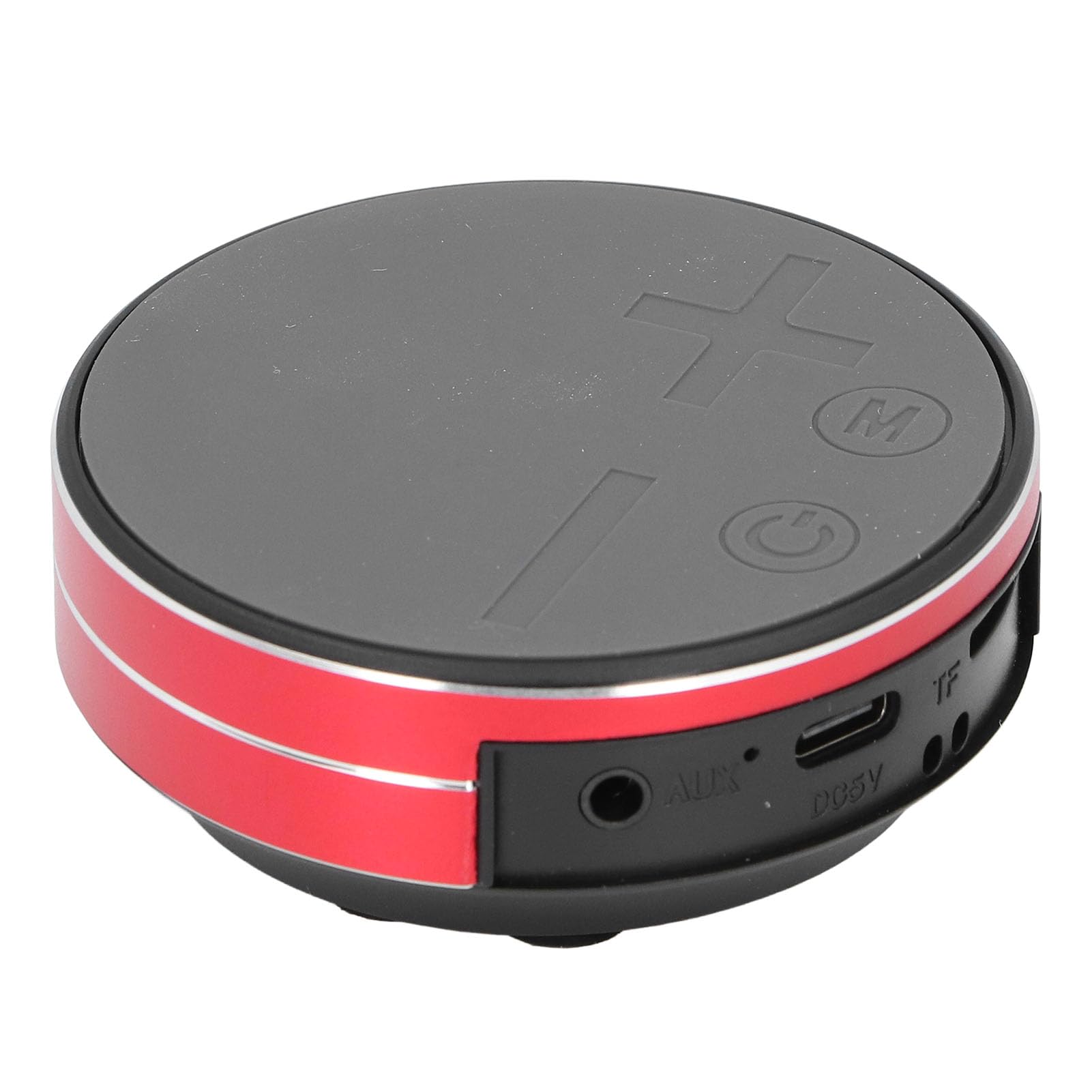 Photo 1 of Bone Conduction Speaker, Bluetooth, AUX, Small Memory Card, Stereo, Water Proof, Intelligent Suction Cup Design, for Outdoor and Indoor Bathroom (Red)