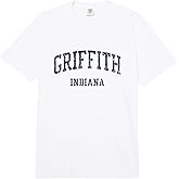 Griffith in JN5 Vintage Athletic Blue Design Comfort Colors Adult Heavyweight T-Shirt