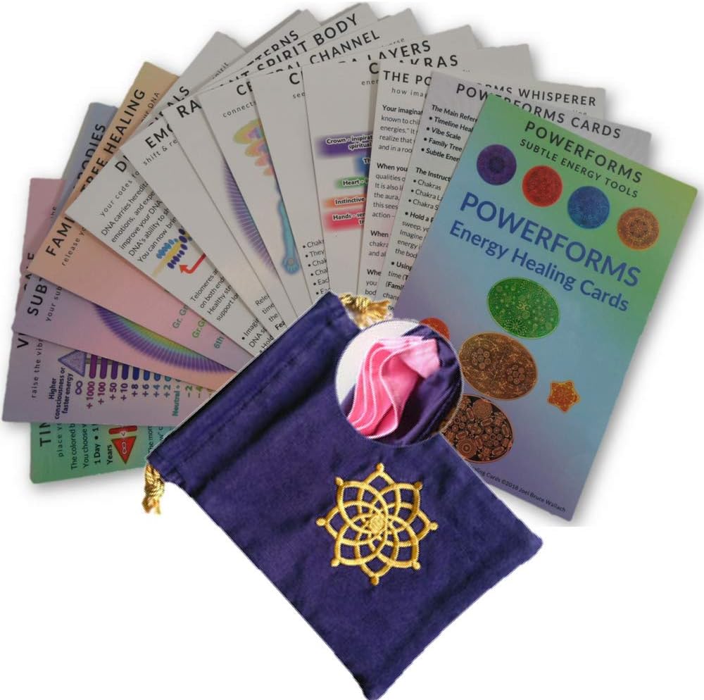 Powerforms Carry Bag + Energy Healing Cards Bundle (Save $10)