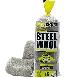 Pandora Steel Wool #000-16 Pads for Buffing and
