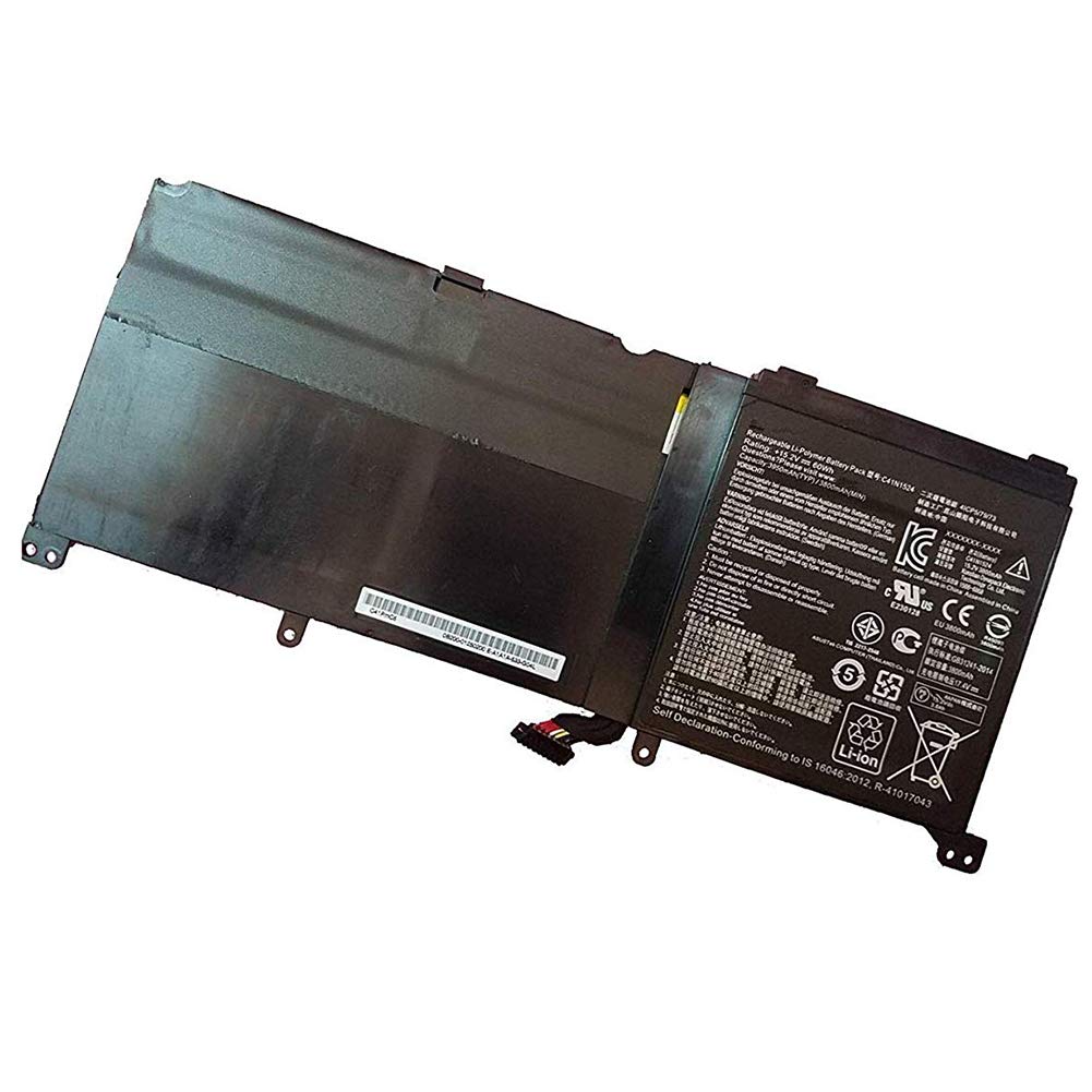 XITAIAN 15.2V 60Wh 3950mAh C41N1524 C41PMC5 Replacement Laptop Battery for Asus ZenBook G60V N501JW-1A N501JW-1B N501JW-2A N501JW-2B N501VW N501VW-2B UX501JW Series 0B200-01250200
