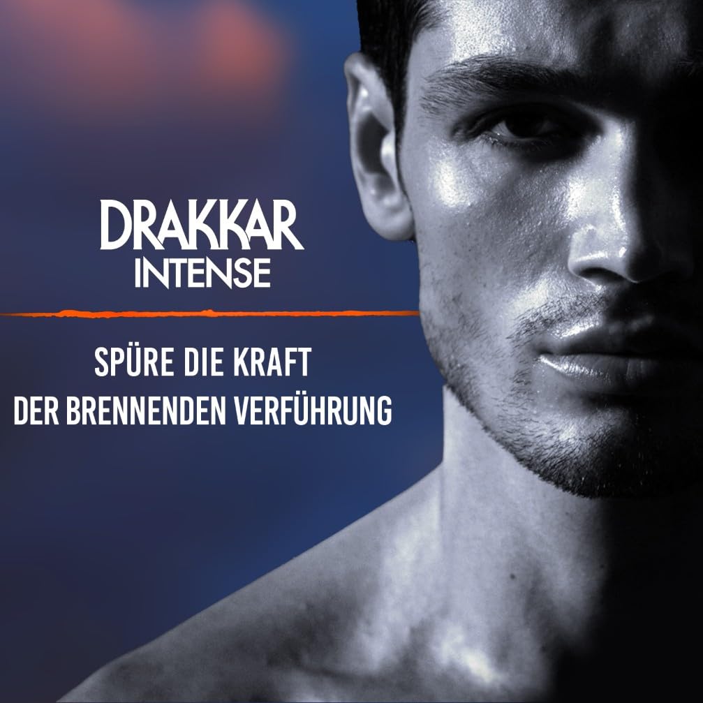 Guy Laroche Drakkar Intense Verführerisches & unwiderstehliches Eau de Parfum, Fougère-Duft mit Bernsteinnote, Langanhaltendes Männerparfum, Parfum für Männer, 100ml 5