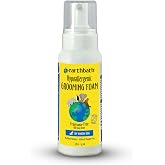 earthbath Hypoallergenic No-Rinse Dog Grooming Foam, 8 Oz | Fragrance Free Dog Shampoo for Allergies and Itching, Waterless Bath, Rub On &amp; Towel Off, Made in USA