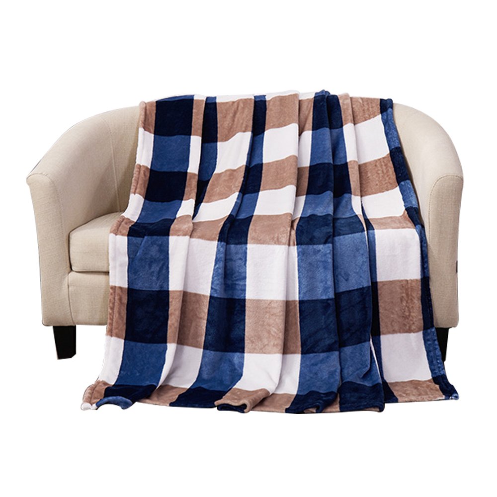 MYLUNE HOME Classic Polyester Blanket Throws Quilt for Bedroom Living Rooms Sofa Full/Queen/King Size