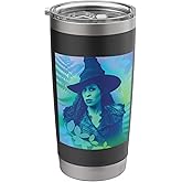Wicked: For Good Elphaba Close Up Florals Stainless Steel Insulated Tumbler