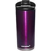 costablue Travel Coffee Mug - 16 Oz. Stainless Steel Insulated Coffee Mug, Leak Proof Tumbler w/Dishwasher Safe Lid, Double Wall Travel Cup, Reusable Insulated Tumbler for Hot & Cold Beverages