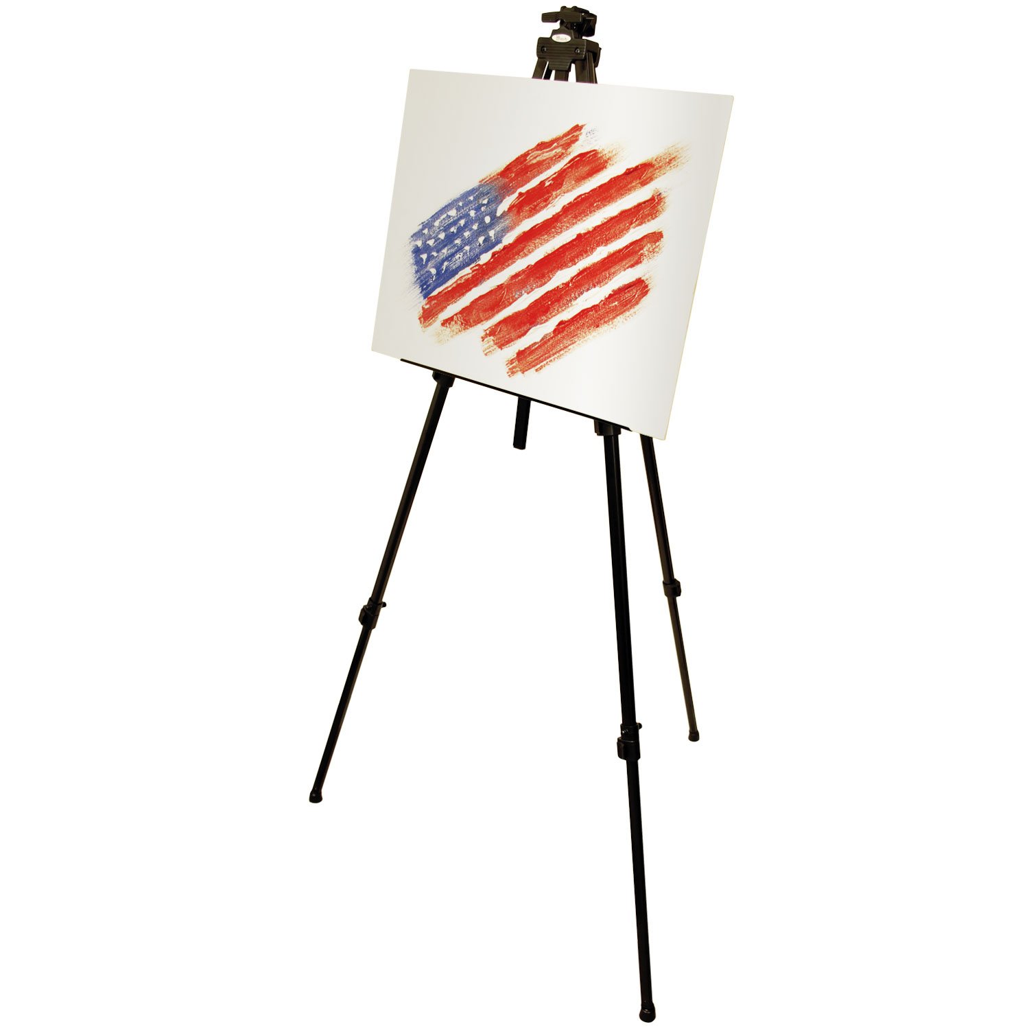 US Art Supply Big Sur 80 inch X-Large Aluminum Tripod Field and Display Easel (1-Easel)