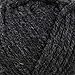 Wonderful 4 Pack (Skeins) Worsted Weight Yarn Wool 50% Acrylic 50% Each Skein 3 oz (85g) 119 Yards (109m) (Dark Gray)