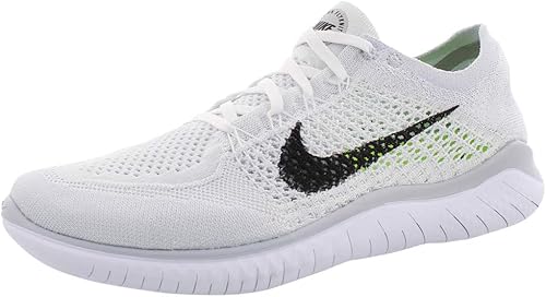 Nike Free Rn Flyknit 18 Men S White Shop Clothing Shoes Online