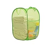 Folding Pop-up Portable Mesh Laundry Hamper With