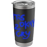 Ricky Montgomery Its OK 2 Cry Stainless Steel Insulated Tumbler