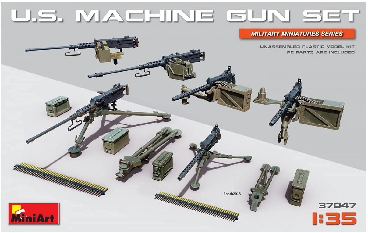 Miniart 1: 35 - U.S. Machine Gun Set