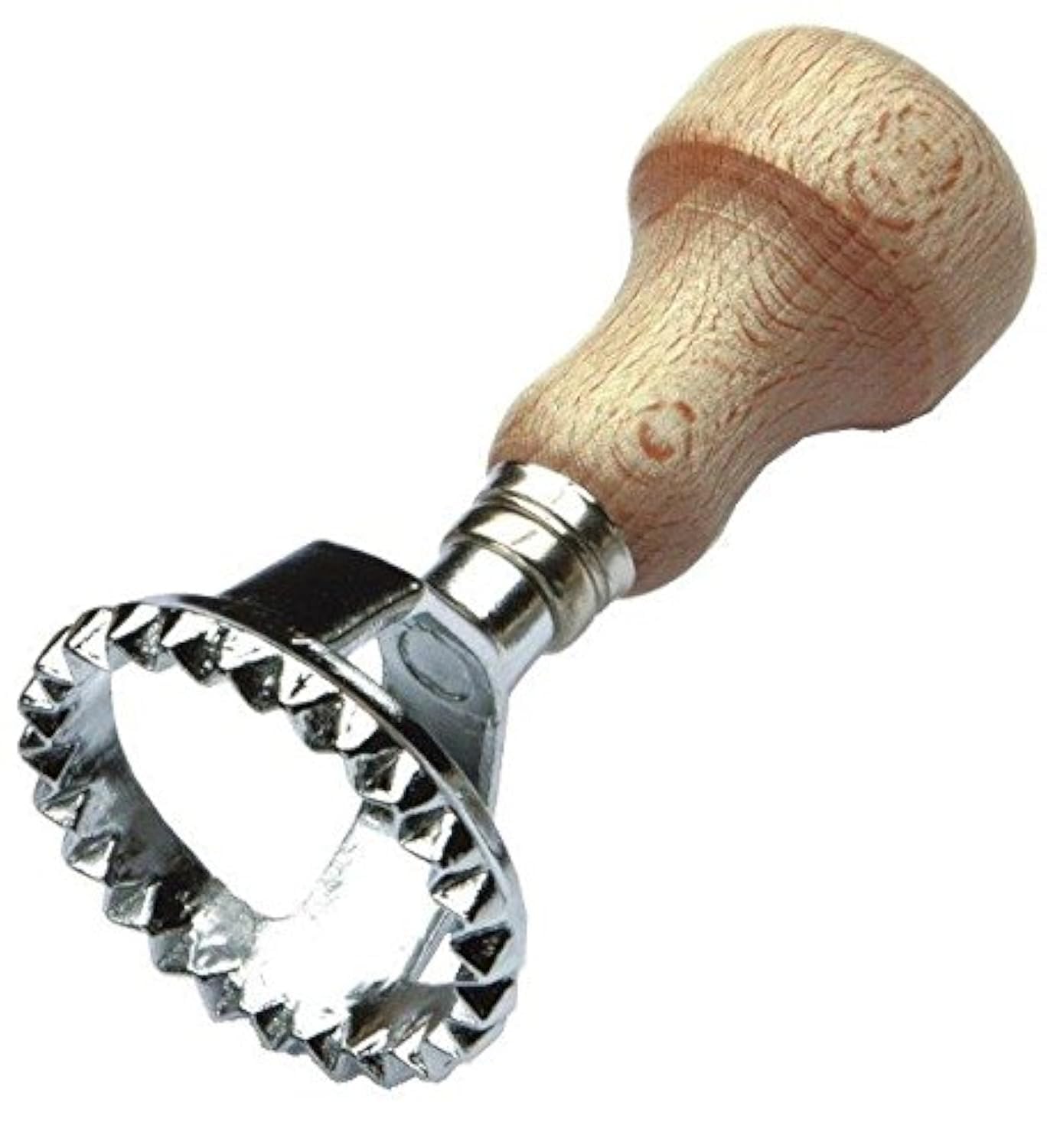 Tredoni 6.4cm Round Ravioli Pasta/Dough Stamp Cutter (6.4 cm // Large)