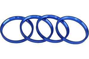 YANANGPARTS 66.1 to 73.1 Hub Centric Rings (Pack of 4) Aluminium Alloy Wheel Center Rings Hubrings 73.1 to 66.1 ID=66.1mm OD=73.1mm