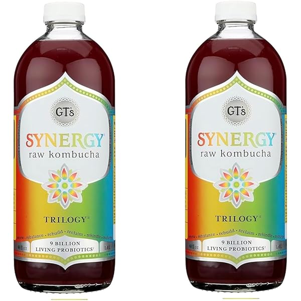 Amazon.com: GT'S ENLIGHTENED KOMBUCHA Synergy Organic