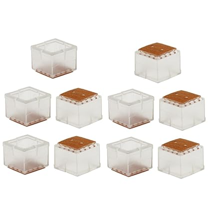 Sharplace 10 Pieces Chair Leg Caps Feet Pads Furniture Table