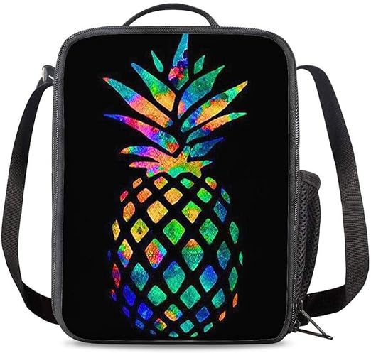 pineapple backpack and lunch box