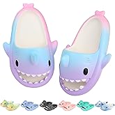 LAKIGE Kids Shark Cloud Slides | Toddler Boys Girls Shower Slippers | Boys Girls Cute Cartoon Fish Flip Flops | Beach Pool Home Sandals | Quick Dry Non-Slip