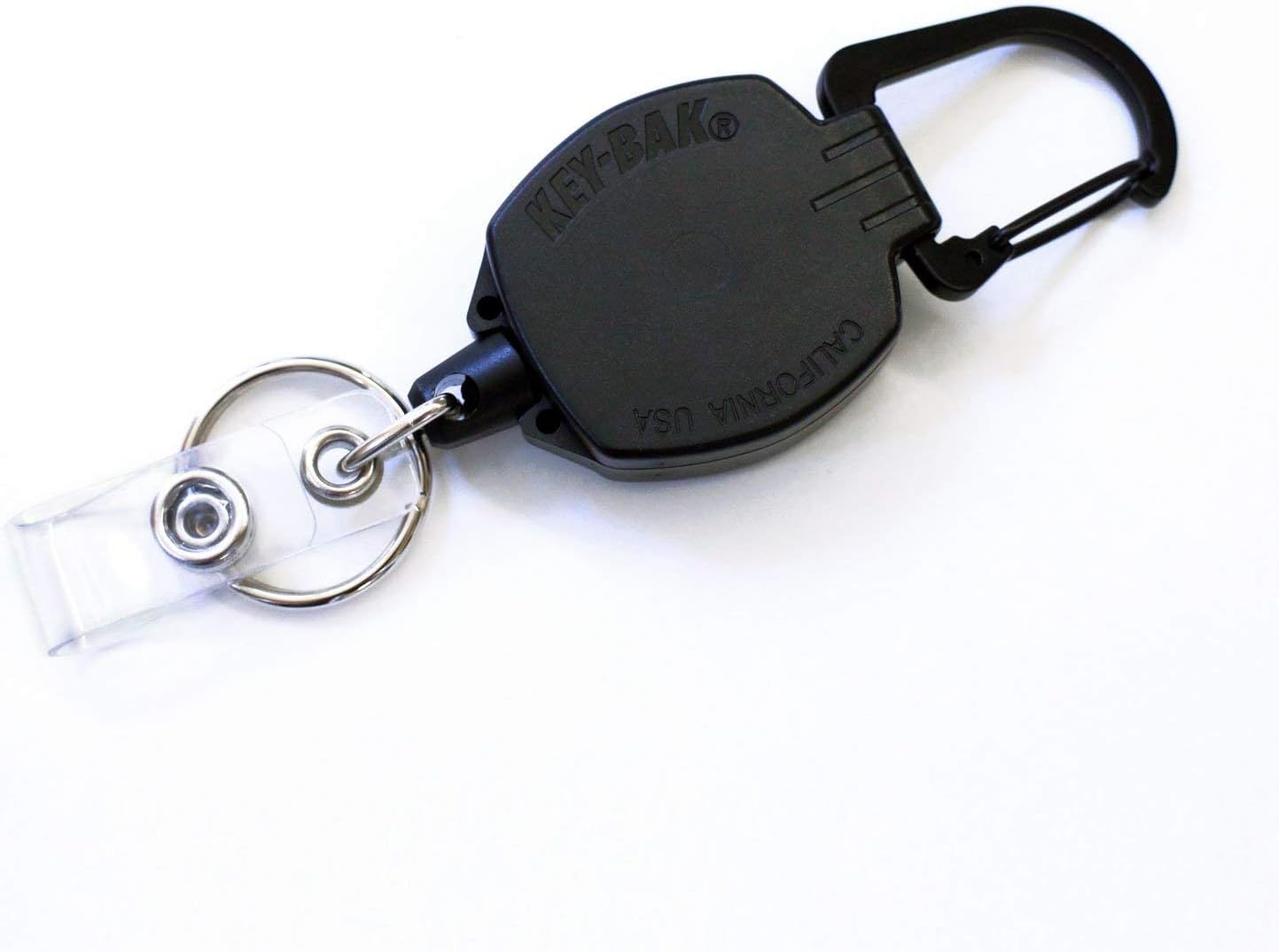 KEY-BAK 0KB1-0A24 Sidekick ID Badge and Key Reel, 24" Kevlar Cord, Tough Polycarbonate Case - Image 3