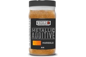 Simiron Metallic Additive- Durable- Unique Design- for Epoxy Floors- Marigold-32 oz