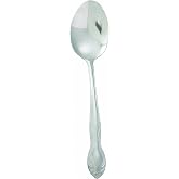 Winco 12-Piece Elegance European Tablespoon Set, 18-0 Stainless Steel,Silver