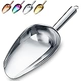 Ice Scoop, Fashion Ice Cream Scoop, Premium Stainless Steel Cookie Scoop, Dog Food Scoop, Sturdy Flour Scoop, Utility Candy S