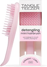 Tangle Teezer Mini Ultimate Detangler Pink — Wet & Dry Hair Brush for All Hair
