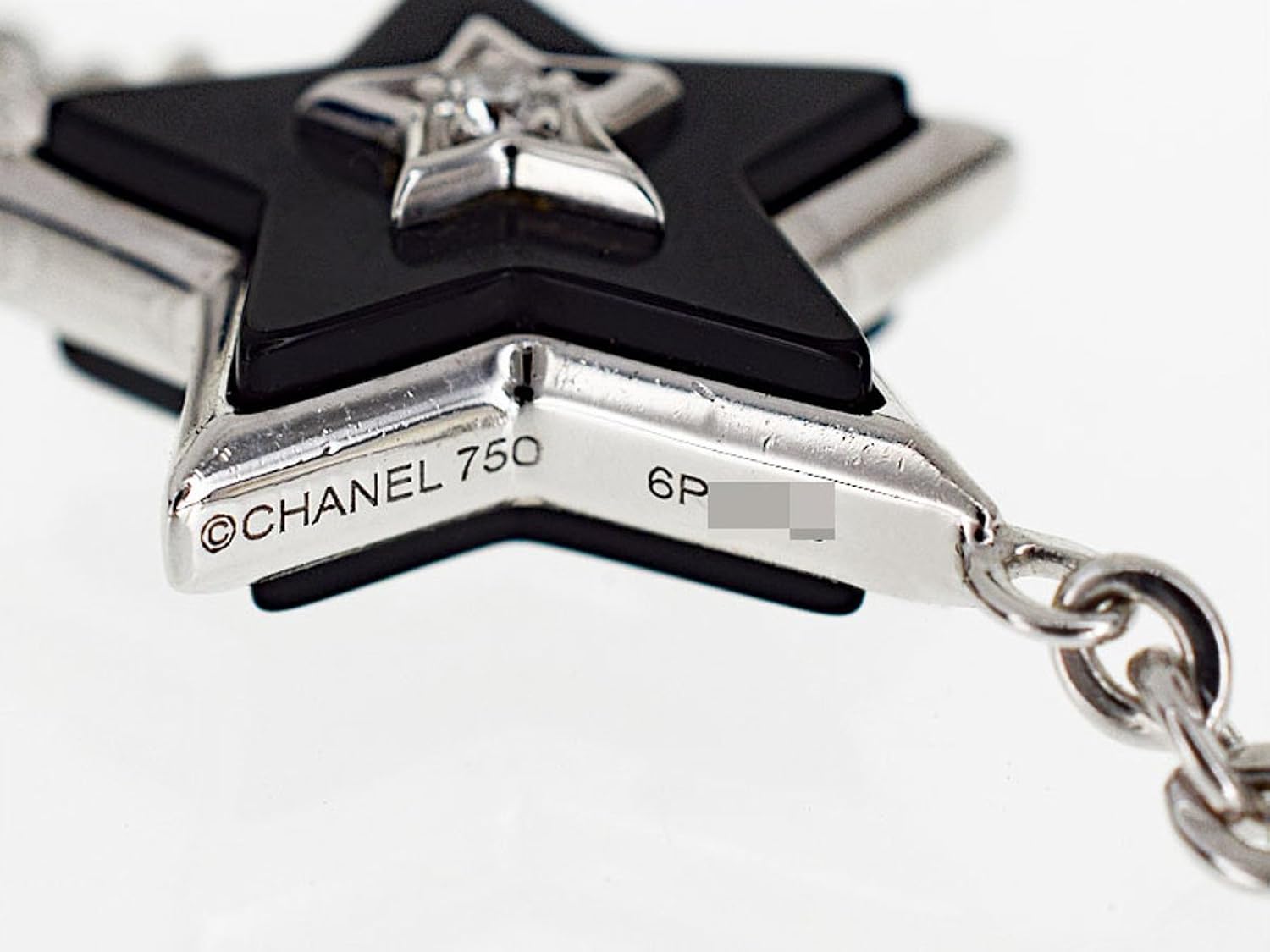 新作モデル シャネル Chanel ダイヤ 天然パール コメット ネックレス オニキス 750 K18 Wg ホワイトゴールド B077xcddqm Www Gcc Ccpf Com
