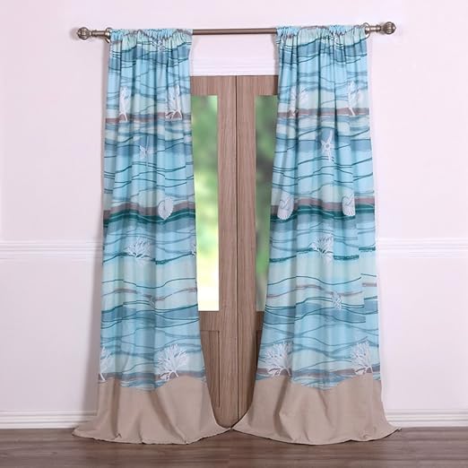 Amazon Com Finely Stitched Coastal Seaside Cottage Sea Shell