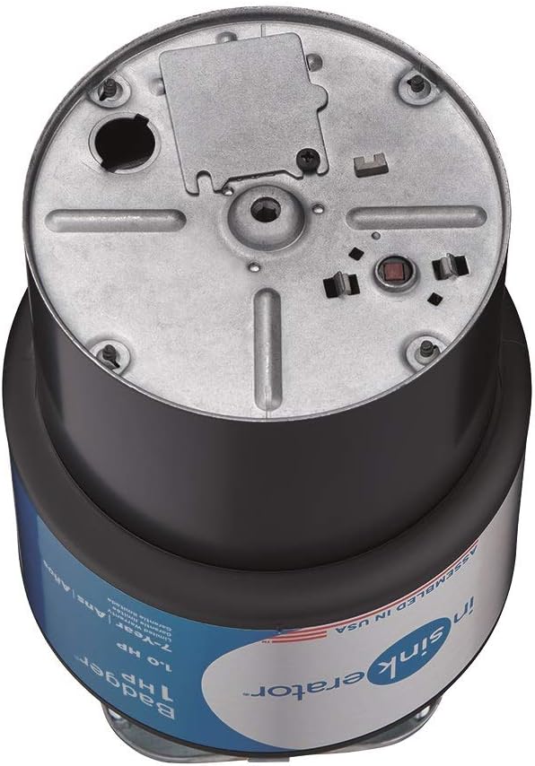 InSinkErator Garbage Disposal, Badger 1 HP Continuous Feed, Black - - 