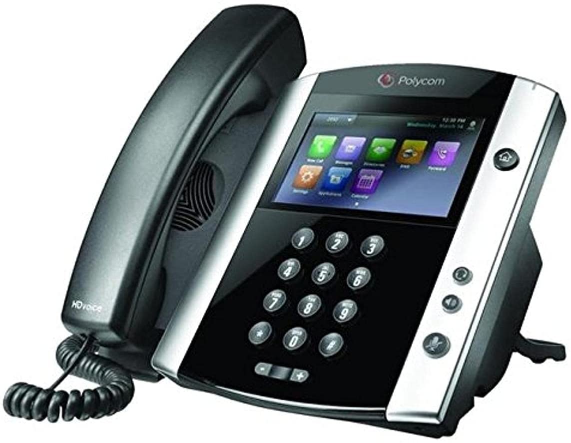 Polycom VVX 601 HD Business Media IP Desk Phone optimised for SFB (No PSU)