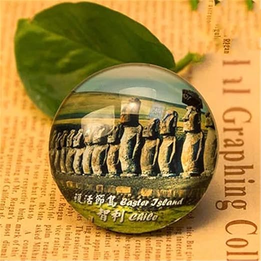 Weekinglo Souvenir Isla de Pascua Chile Frigorífico Nevera Ciudad ...