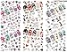 Hot244 Mickey Minnie Mouse Cartoon Nail Art Stickers Water Transfer Decals Decorations Wraps