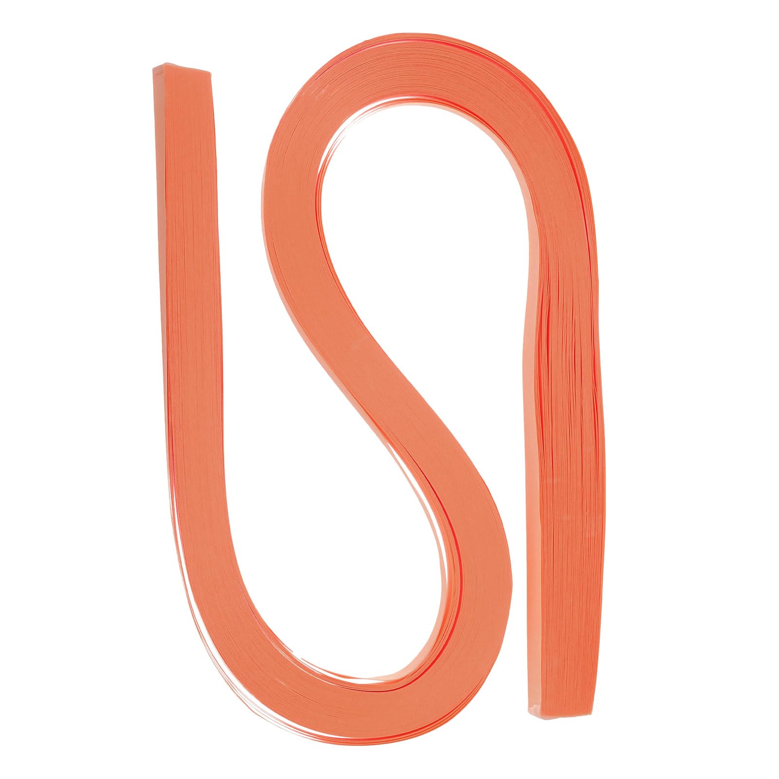 PATIKIL 120pcs Quilling Strips Paper 3/8"(10mm) 54cm Origami Paper Quilling Strip for Art DIY Hand Craft Christmas, Orange Red