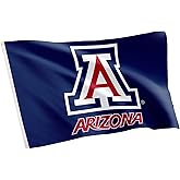 Desert Cactus University of Arizona UA Flag - 3 x 5 Feet Wildcats Banner, Indoor/Outdoor Durable Fabric, 100% Polyester Design (Style A)
