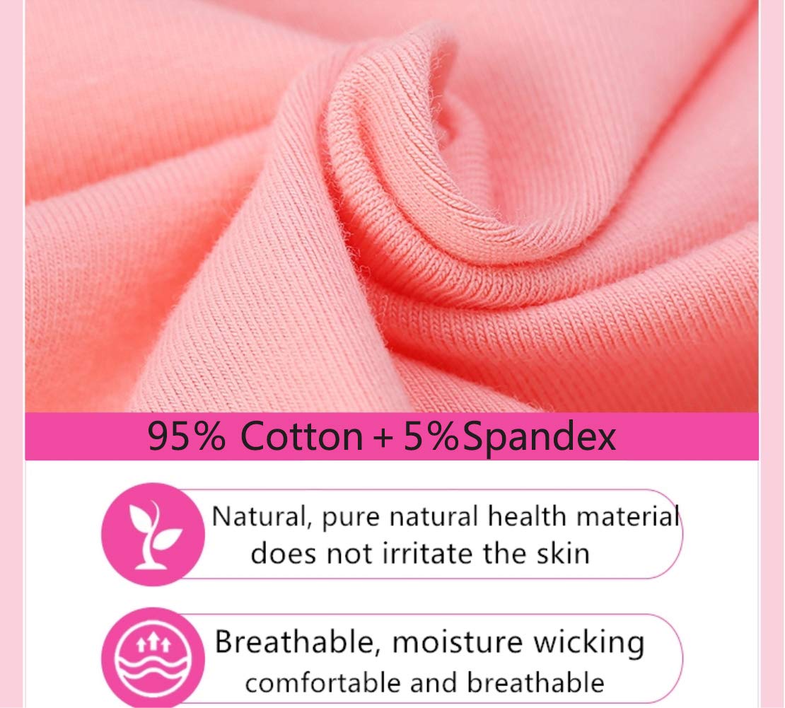 Gusbon Fashion 4 Pack Women’s Underwear，Cotton Mid Rise Briefs Hipster Panties for Lady Girl