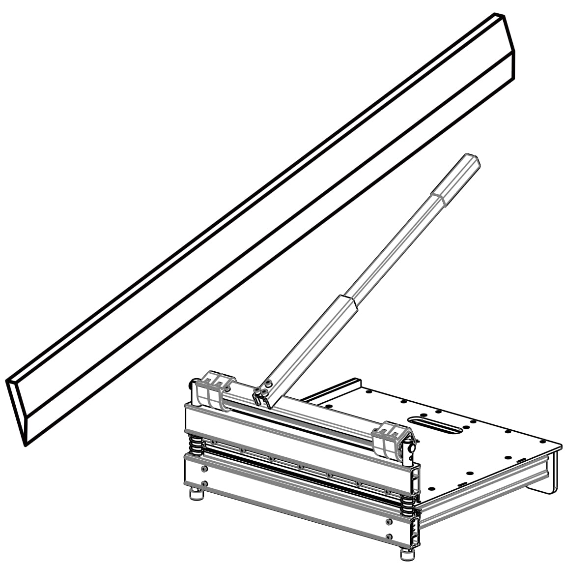 510mm Sharp Tungsten Steel Blade for Flooring Cutter MC-510