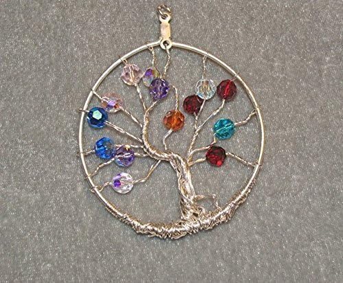 A Family Tree Wire Wrap Pendant