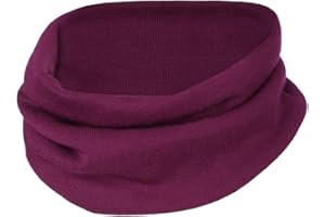 MERINO wool SILK children Loop scarf neck-warmer snood neck gaiter round scarf girl boy