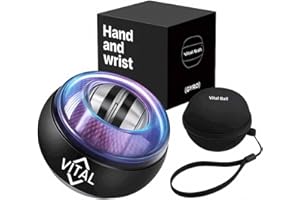 GENERIC Vital Wrist Ball - 2025 Wrist Trainer Ball,Auto-Start Vital Wrists Balls Exerciser,Exerciser Gyro Balls for Strengthen Arms,Golf Power Trainer