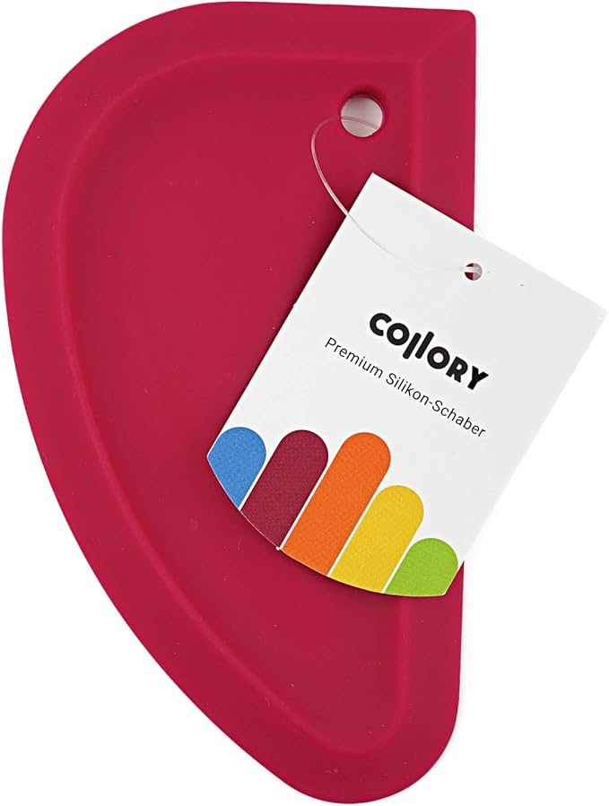 Weflay Teigspachtel Set - 2 Flexible Pizzaschaber Mit Aufhängung