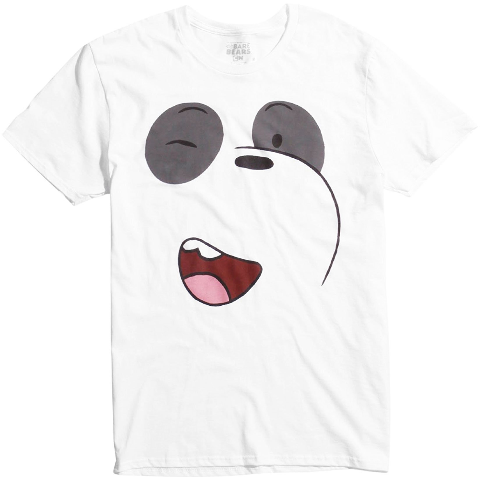 Cartoon Network We Bare Bears Panda Face Pan Pan Adult T-shirt