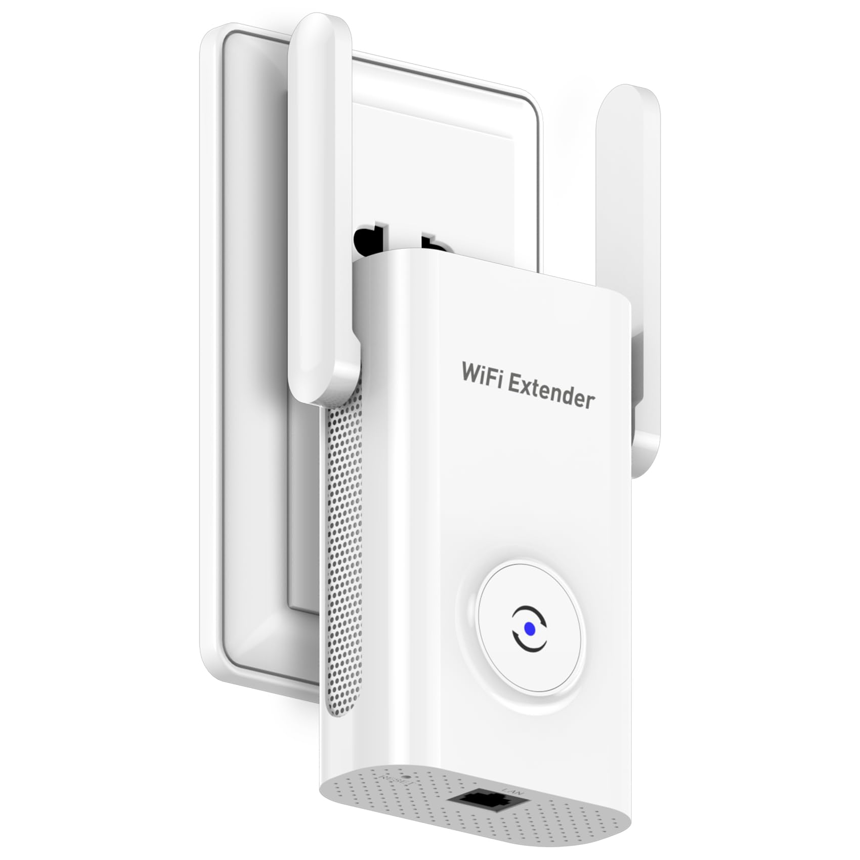 2024 WiFi Extender, 2.4G/5G WiFi Extenders Signal Booster for Home Covers Up to 9800 Sq. Ft and 40 Devices, 4.5X Faster Dual Band WiFi Booster and Signal Amplifier
